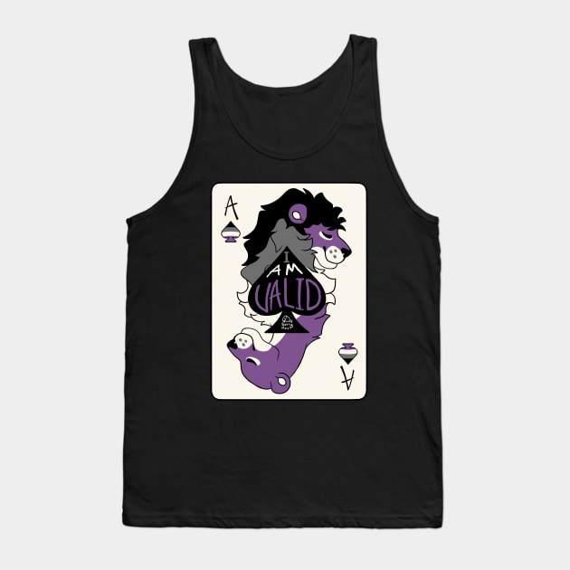 Asexuality is Valid Tank Top by BerryMeat